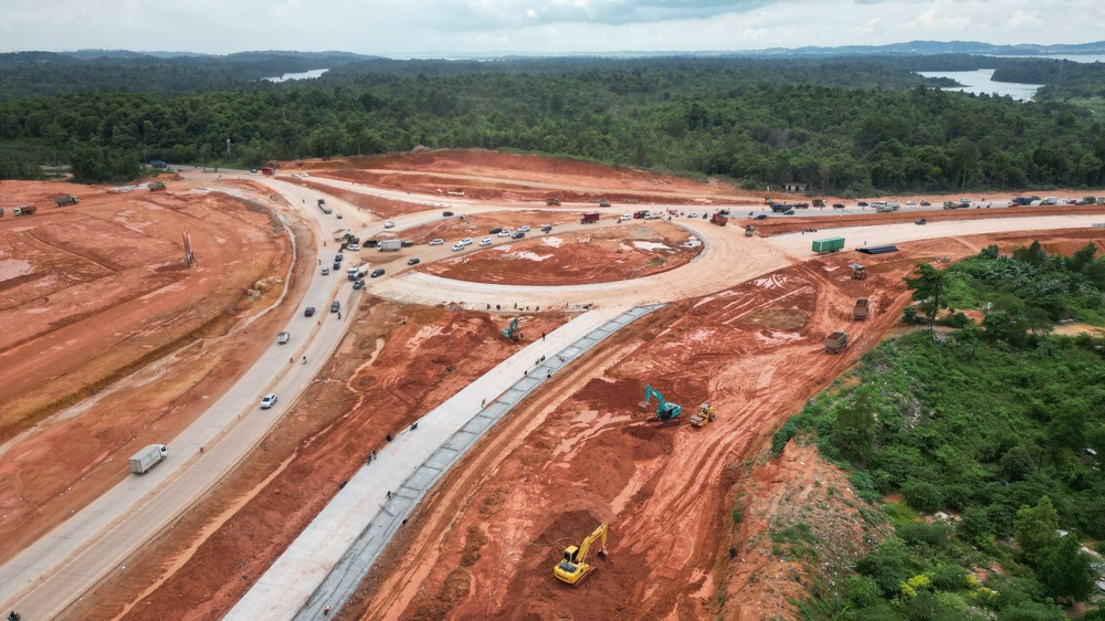 Bundaran Punggur Hampir Rampung!